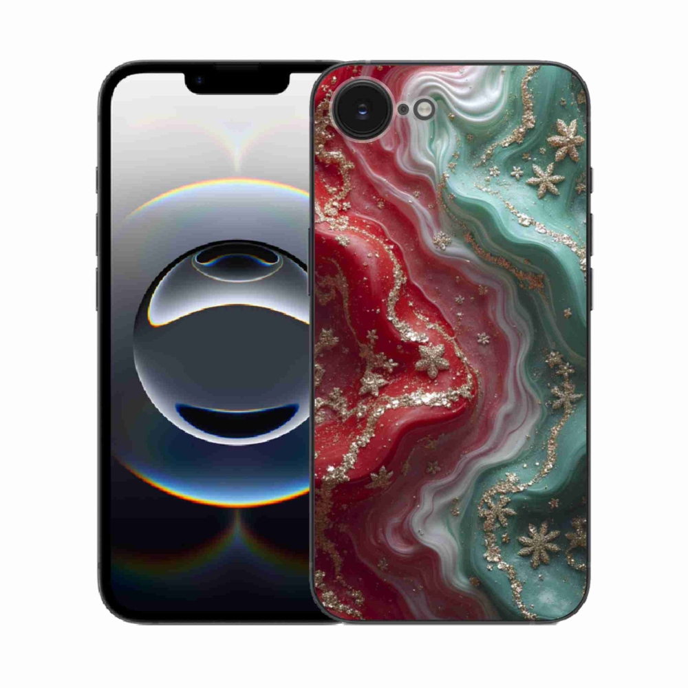 Gelový kryt mmCase na iPhone 16e - abstraktní motiv 54