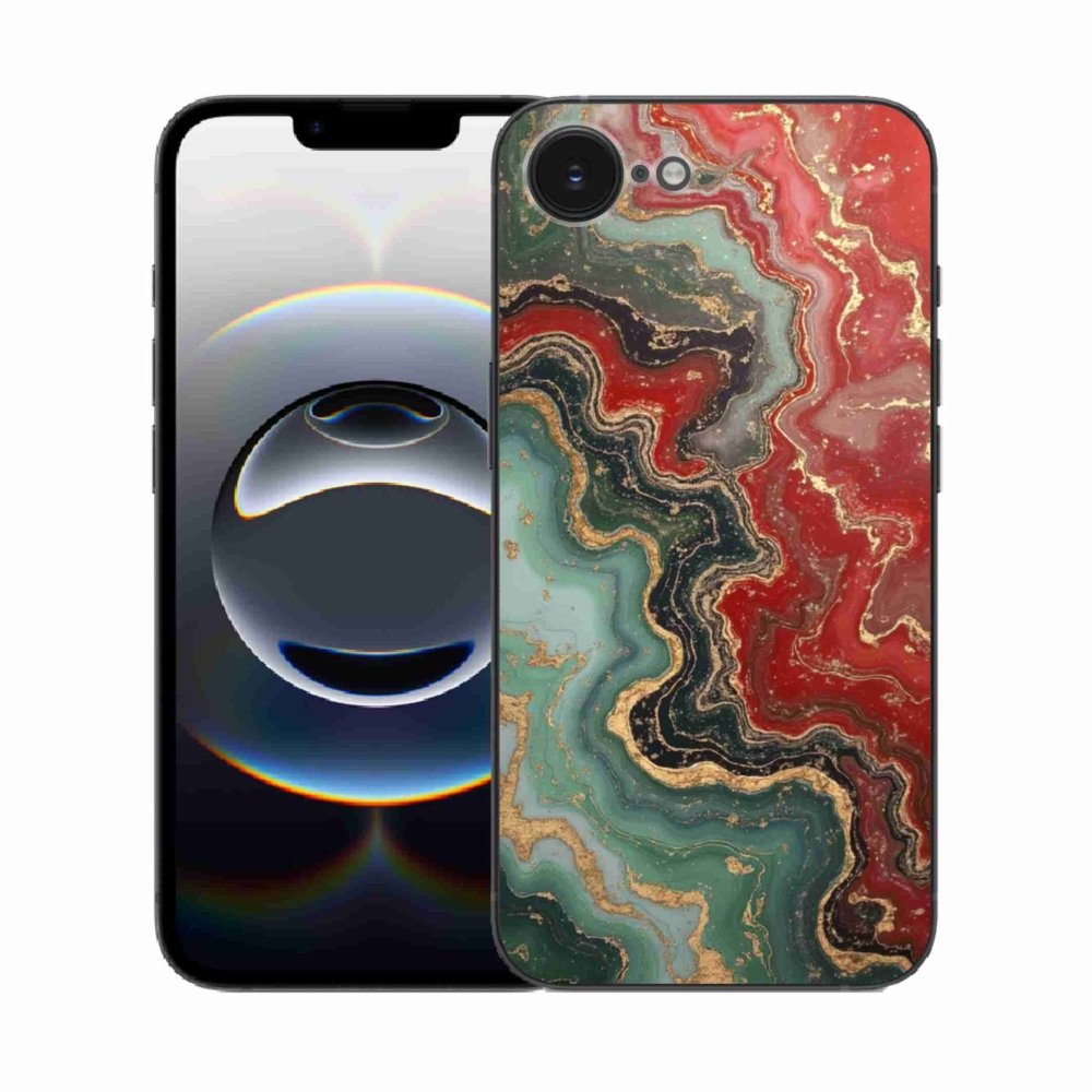 Gelový kryt mmCase na iPhone 16e - abstraktní motiv 55