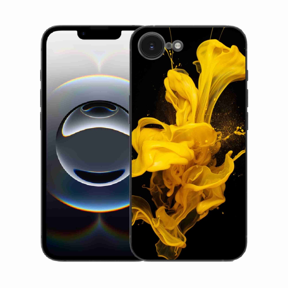 Gelový kryt mmCase na iPhone 16e - abstraktní motiv 56