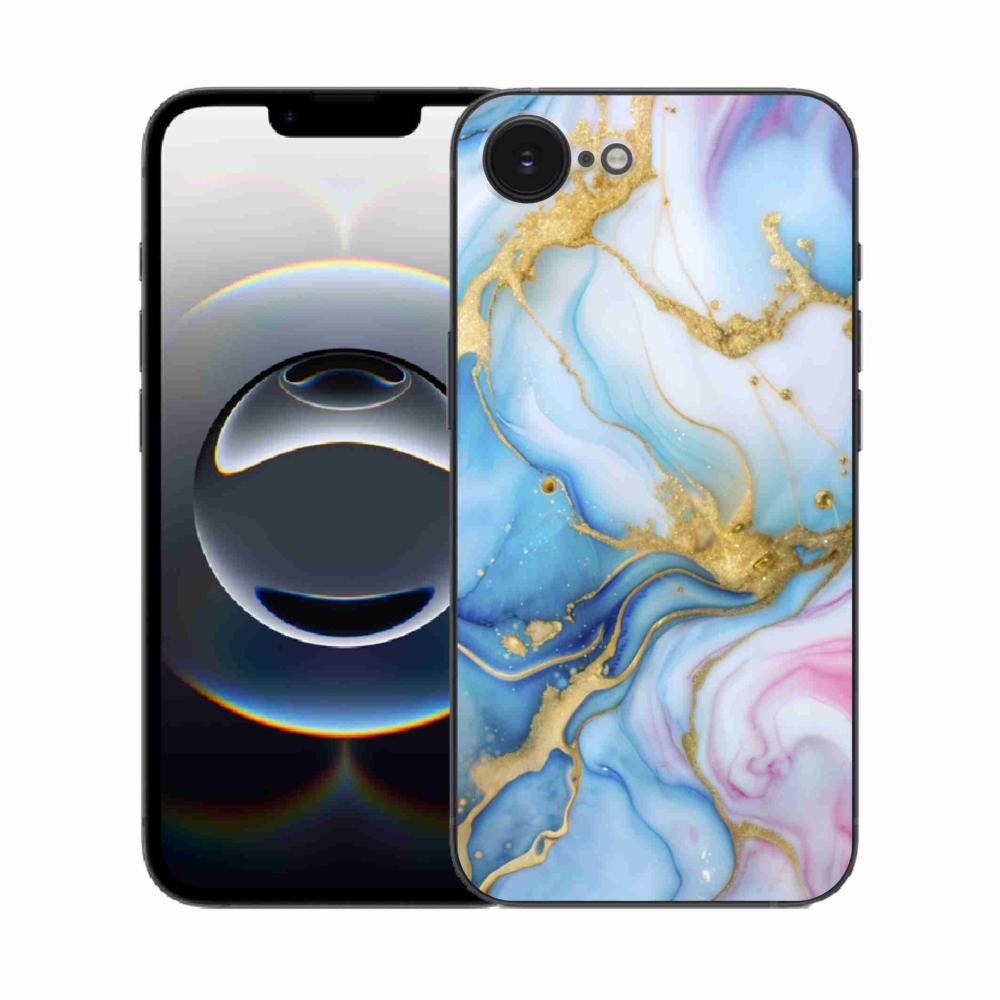 Gelový kryt mmCase na iPhone 16e - abstraktní motiv 61