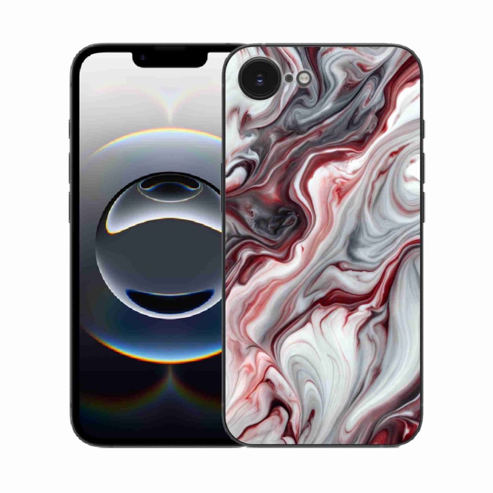 Gelový kryt mmCase na iPhone 16e - abstraktní motiv 64