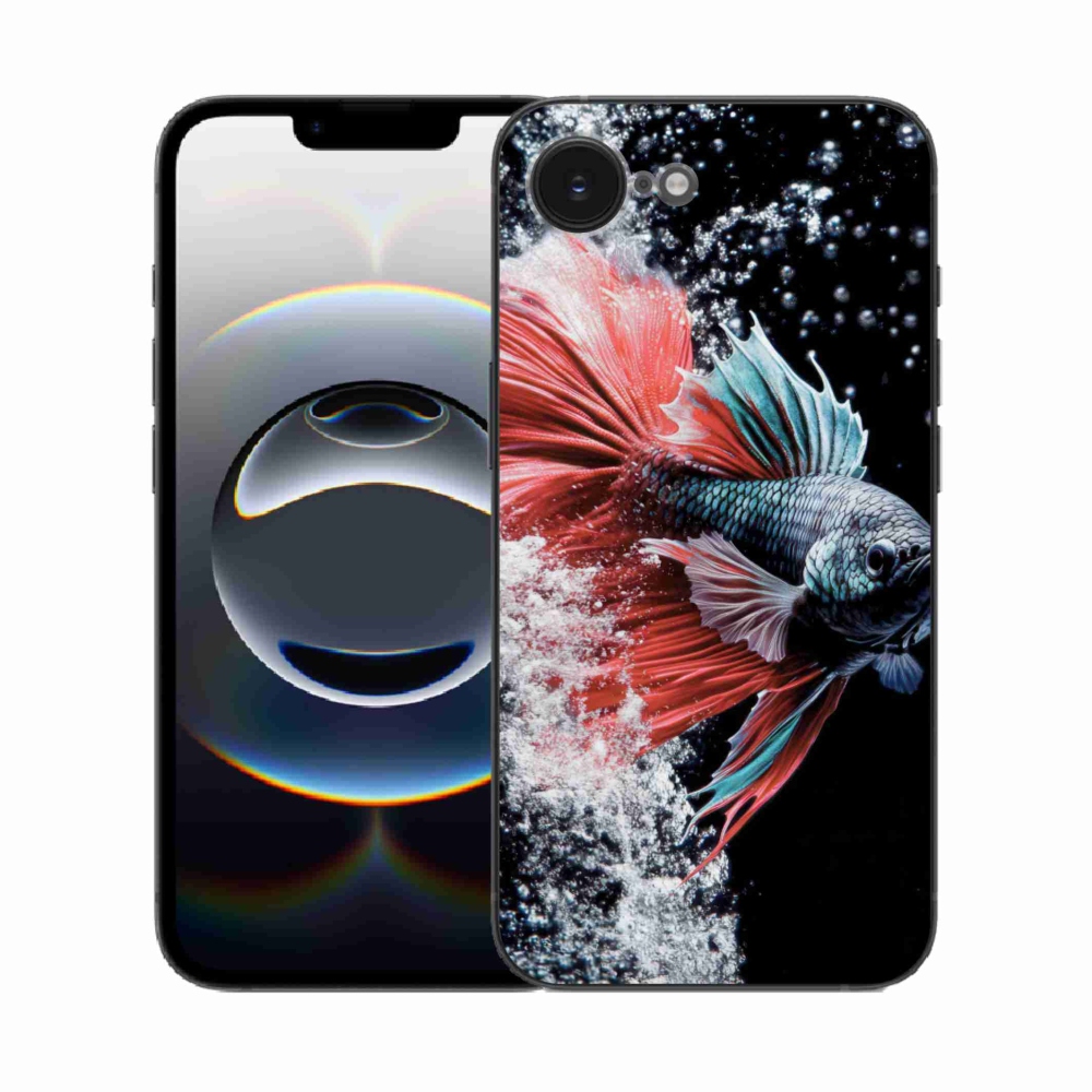 Gelový kryt mmCase na iPhone 16e - bojovnice pestrá