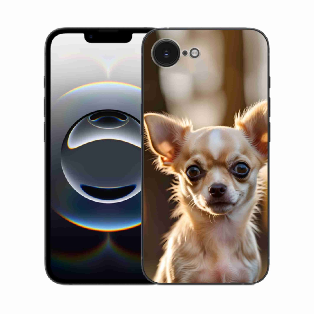 Gelový kryt mmCase na iPhone 16e - čivava 6