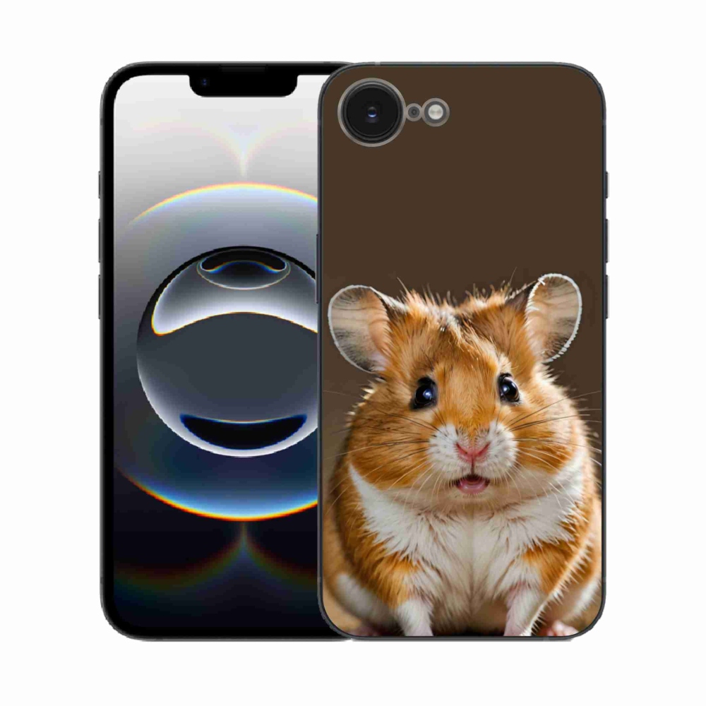 Gelový kryt mmCase na iPhone 16e - křeček