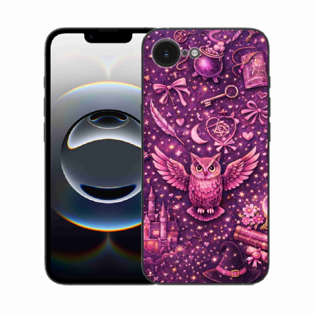 Gelový kryt mmCase na iPhone 16e - magický svět