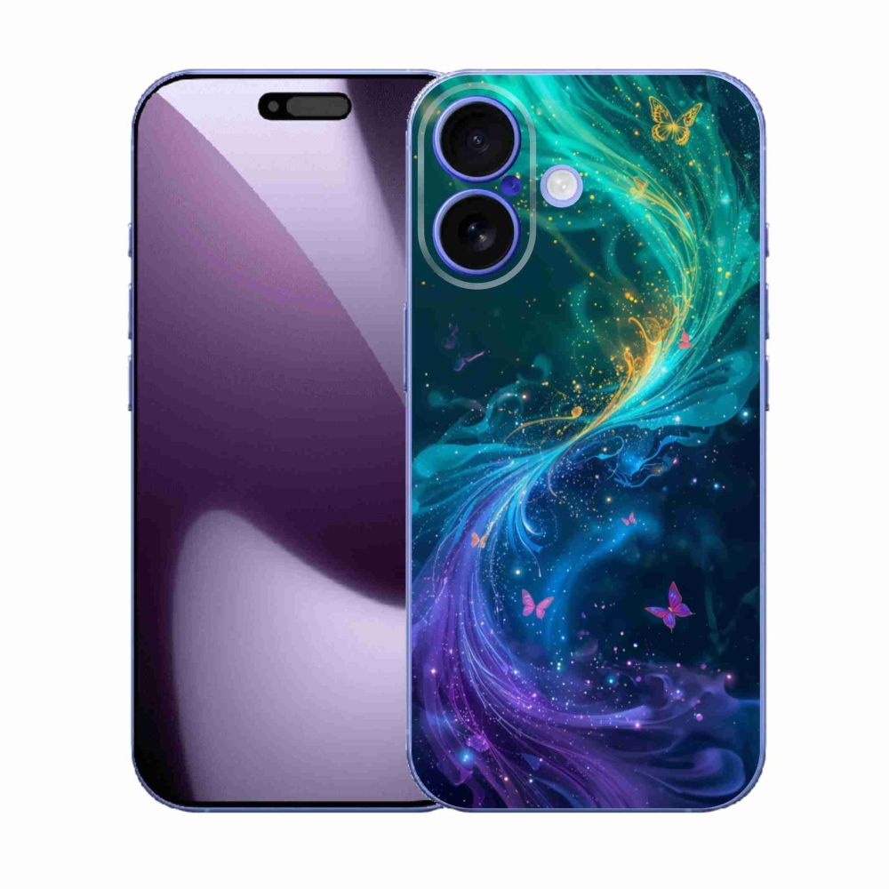 Gelový kryt mmCase na iPhone 17 - abstraktní motiv 31