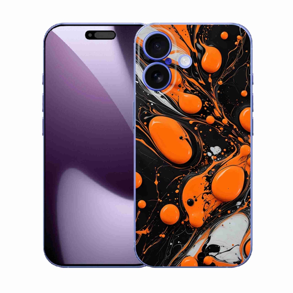 Gelový kryt mmCase na iPhone 17 - abstraktní motiv 41