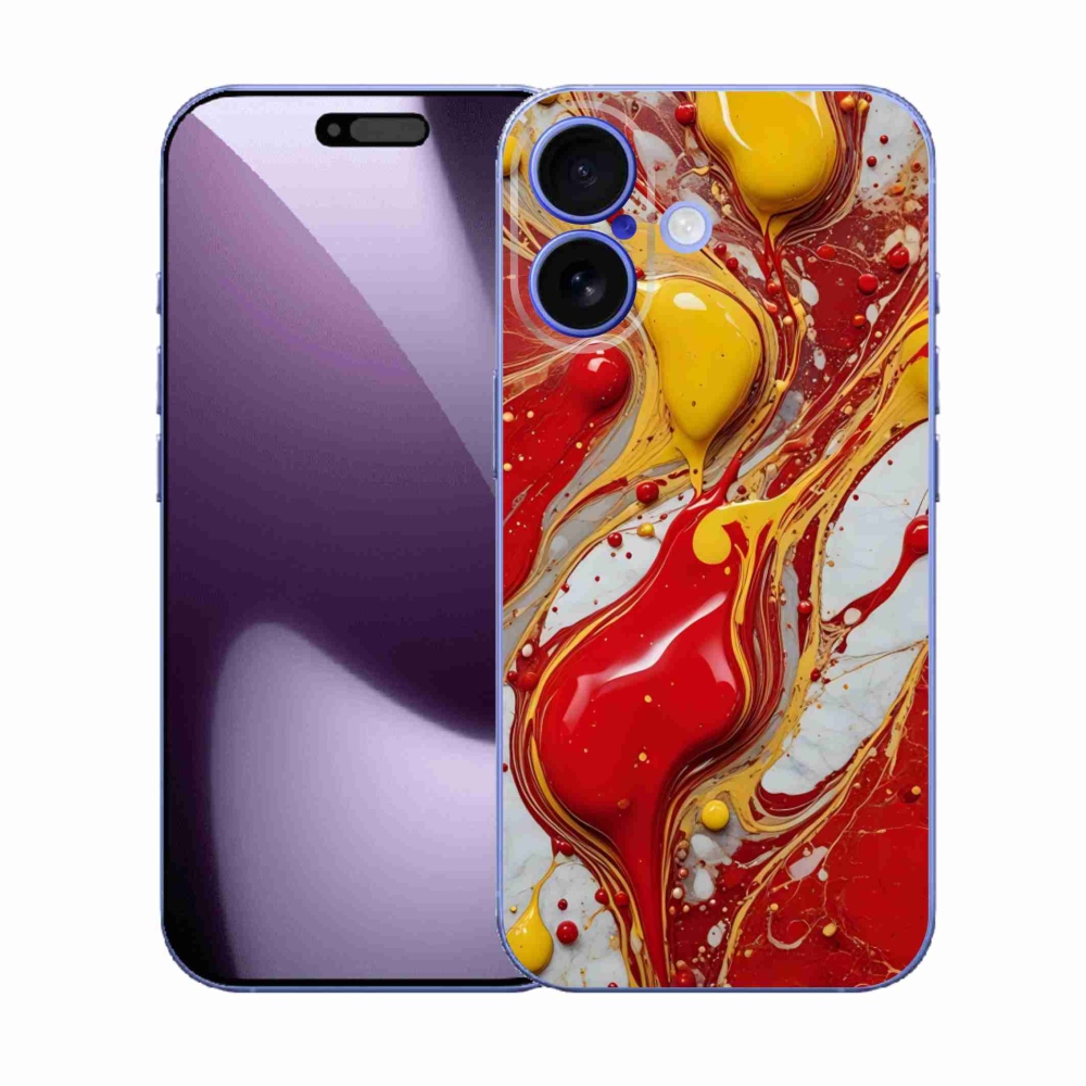 Gelový kryt mmCase na iPhone 17 - abstraktní motiv 42