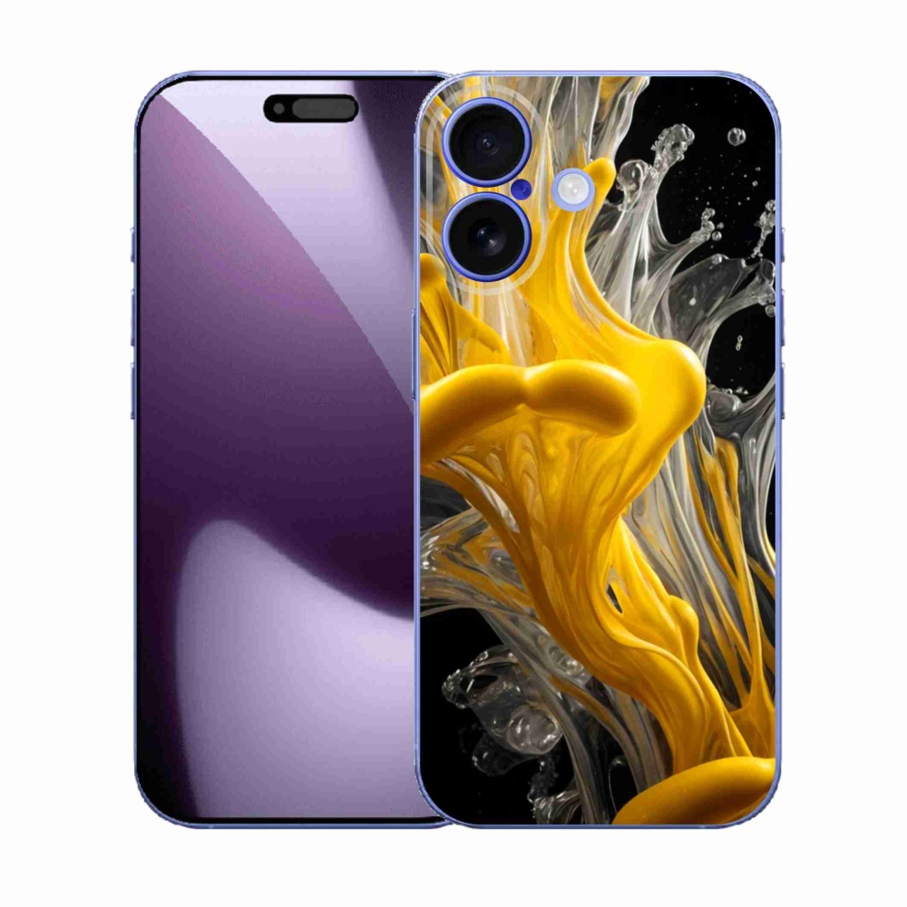Gelový kryt mmCase na iPhone 17 - abstraktní motiv 48