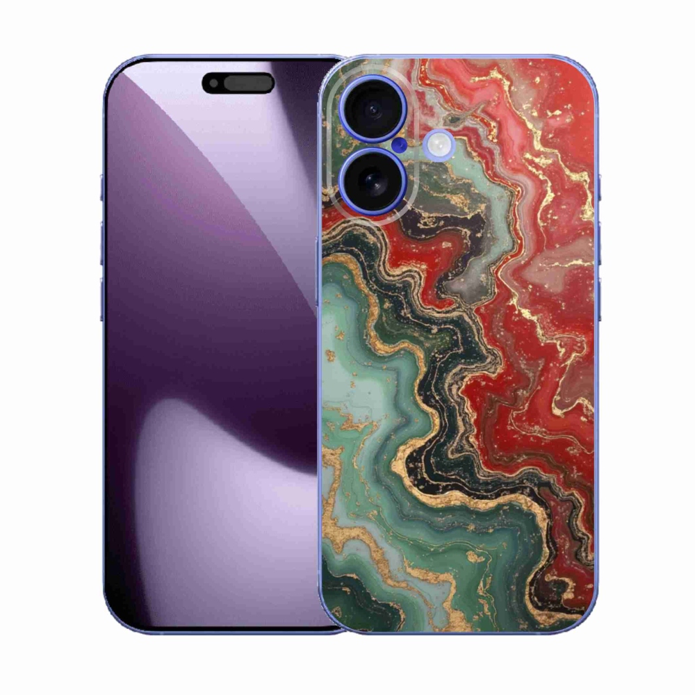 Gelový kryt mmCase na iPhone 17 - abstraktní motiv 55