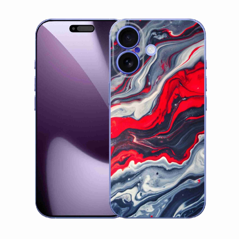 Gelový kryt mmCase na iPhone 17 - abstraktní motiv 59