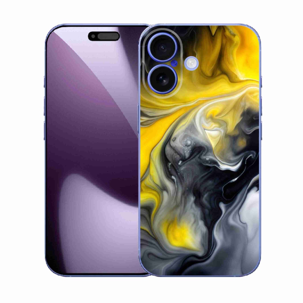 Gelový kryt mmCase na iPhone 17 - abstraktní motiv 60
