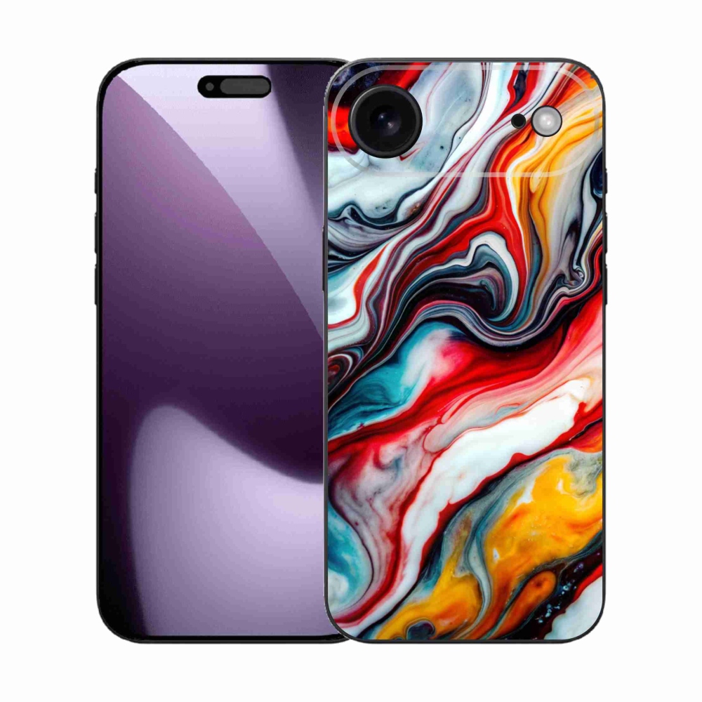 Gelový kryt mmCase na iPhone 17 Air - abstraktní motiv 35