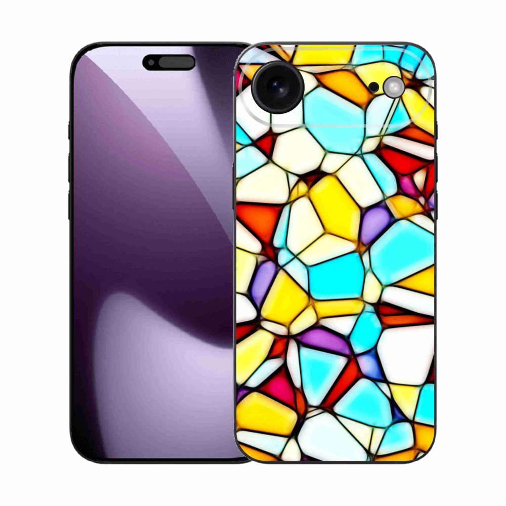 Gelový kryt mmCase na iPhone 17 Air - abstraktní motiv 40