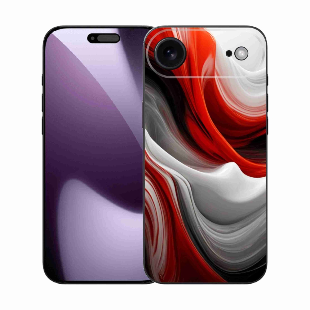Gelový kryt mmCase na iPhone 17 Air - abstraktní motiv 47