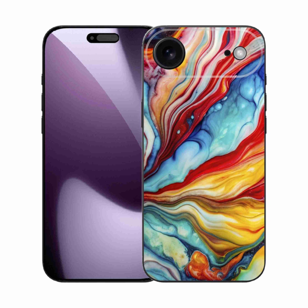 Gelový kryt mmCase na iPhone 17 Air - abstraktní motiv 58