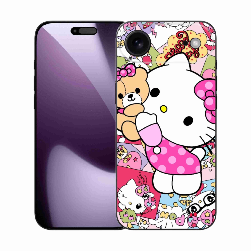 Gelový kryt mmCase na iPhone 17 Air - cute kitty