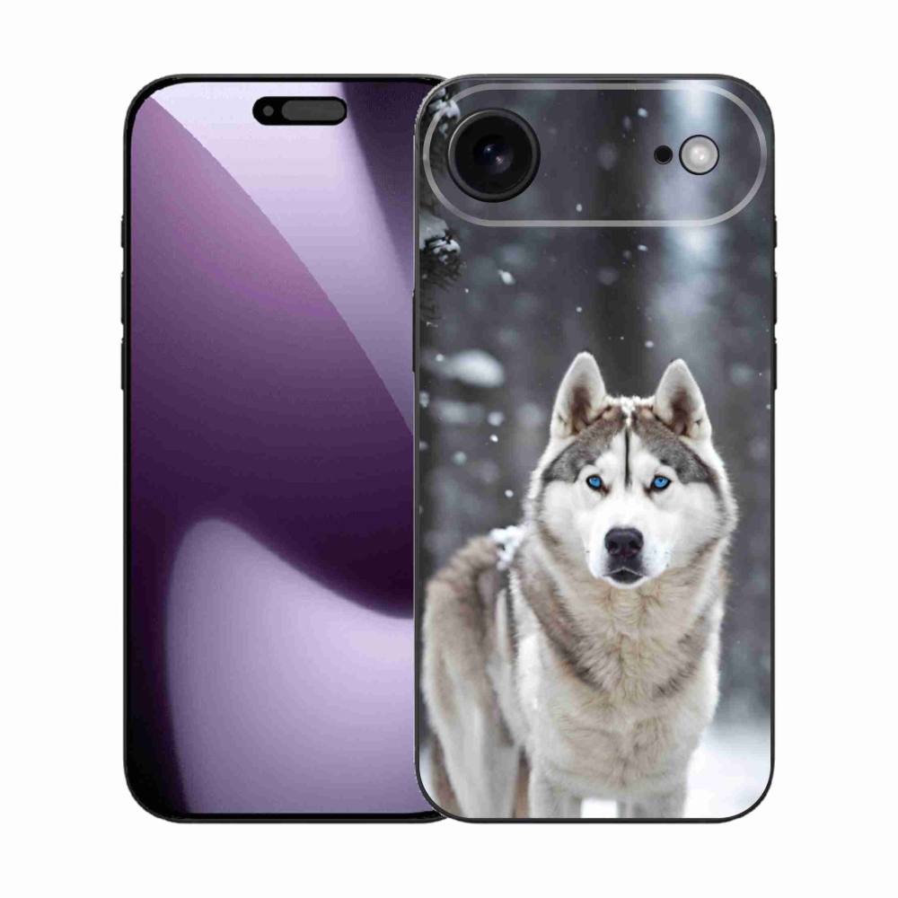 Gelový kryt mmCase na iPhone 17 Air - husky 2