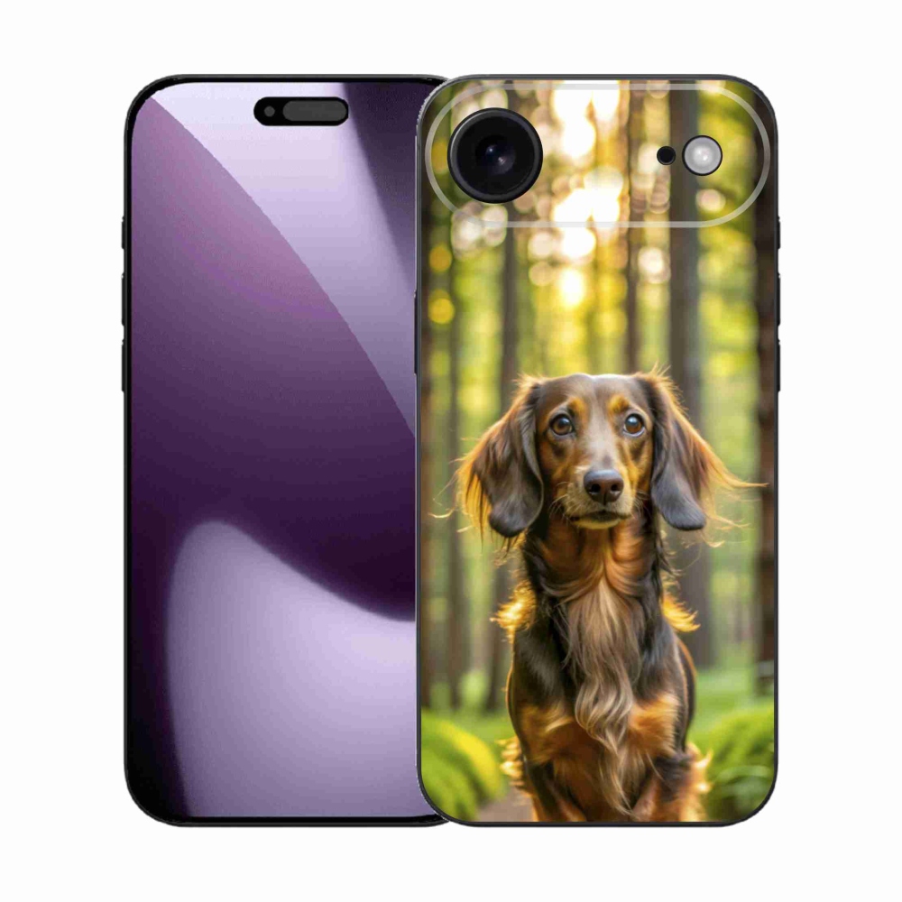 Gelový kryt mmCase na iPhone 17 Air - jezevčík 4