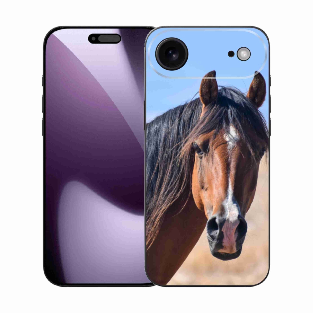 Gelový kryt mmCase na iPhone 17 Air - klidný kůň