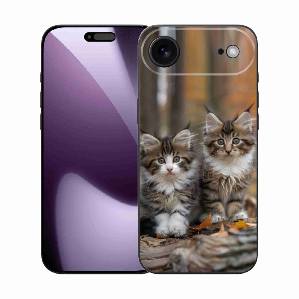 Gelový kryt mmCase na iPhone 17 Air - kočičí duo 3