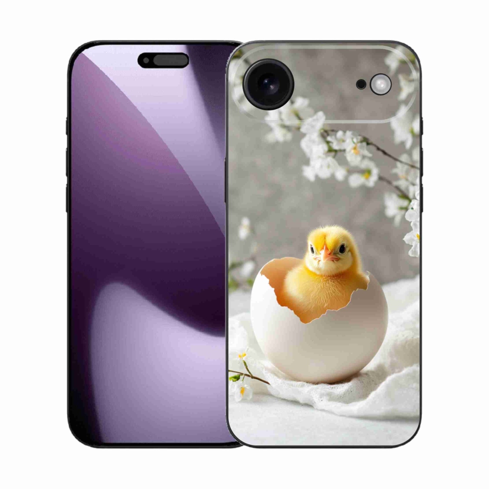 Gelový kryt mmCase na iPhone 17 Air - kuřátko