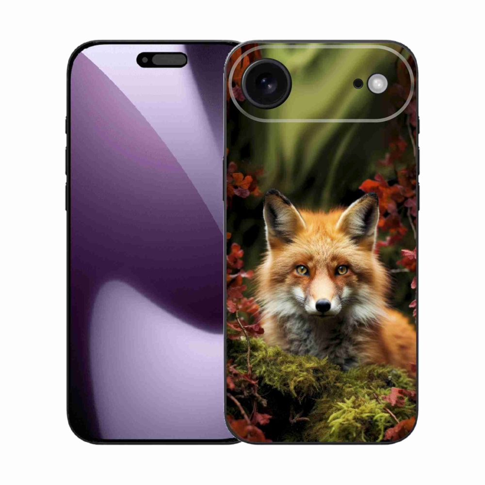 Gelový kryt mmCase na iPhone 17 Air - liška v lese