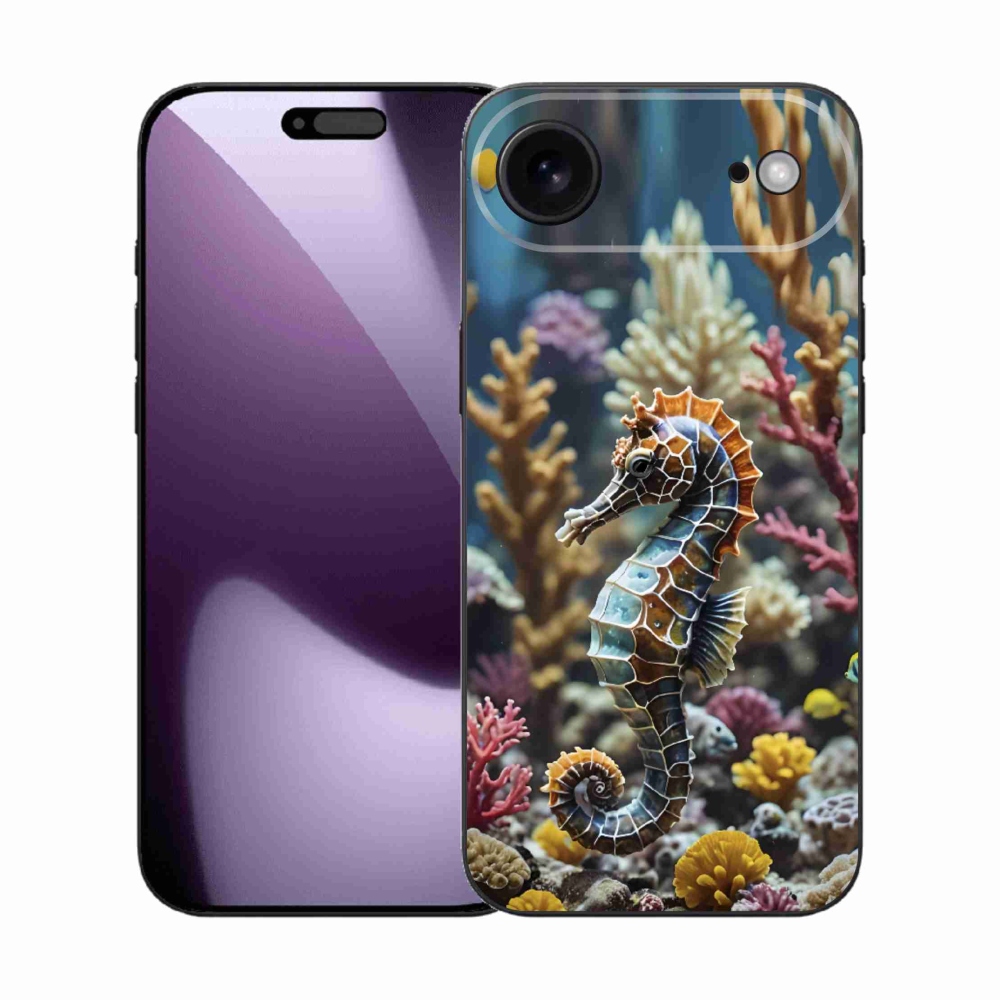 Gelový kryt mmCase na iPhone 17 Air - mořský koník 2