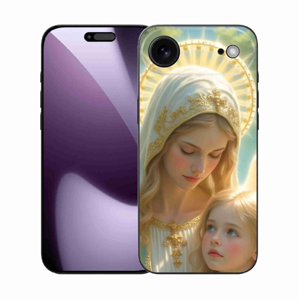 Gelový kryt mmCase na iPhone 17 Air - náboženský motiv 2