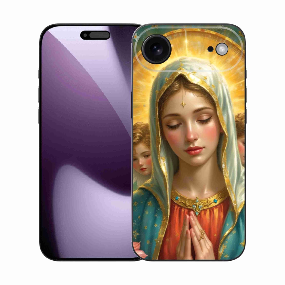 Gelový kryt mmCase na iPhone 17 Air - náboženský motiv 3