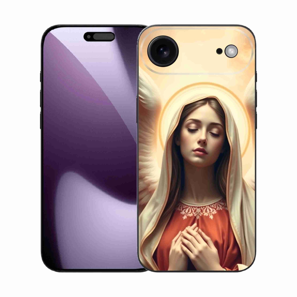 Gelový kryt mmCase na iPhone 17 Air - náboženský motiv