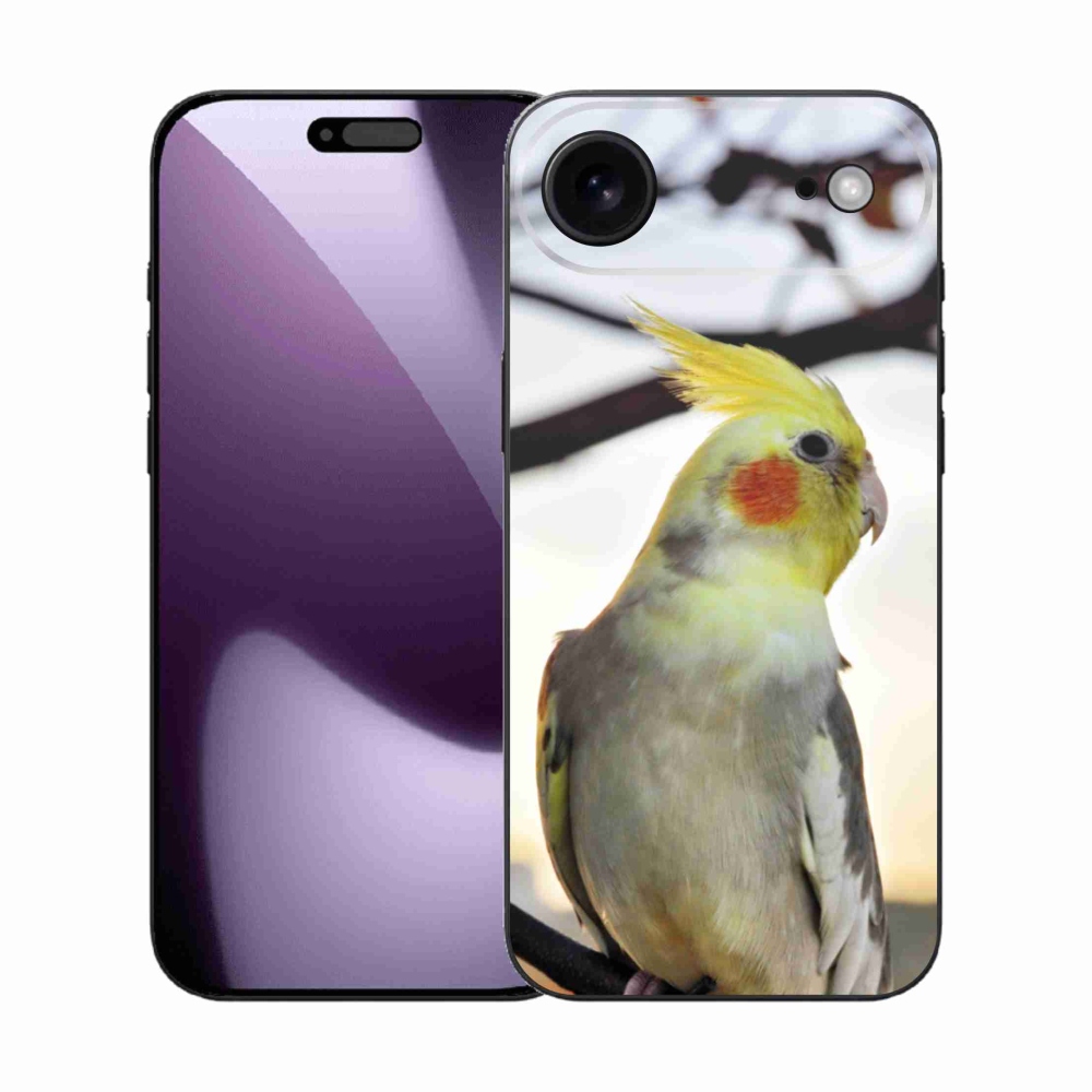 Gelový kryt mmCase na iPhone 17 Air - papoušek korela