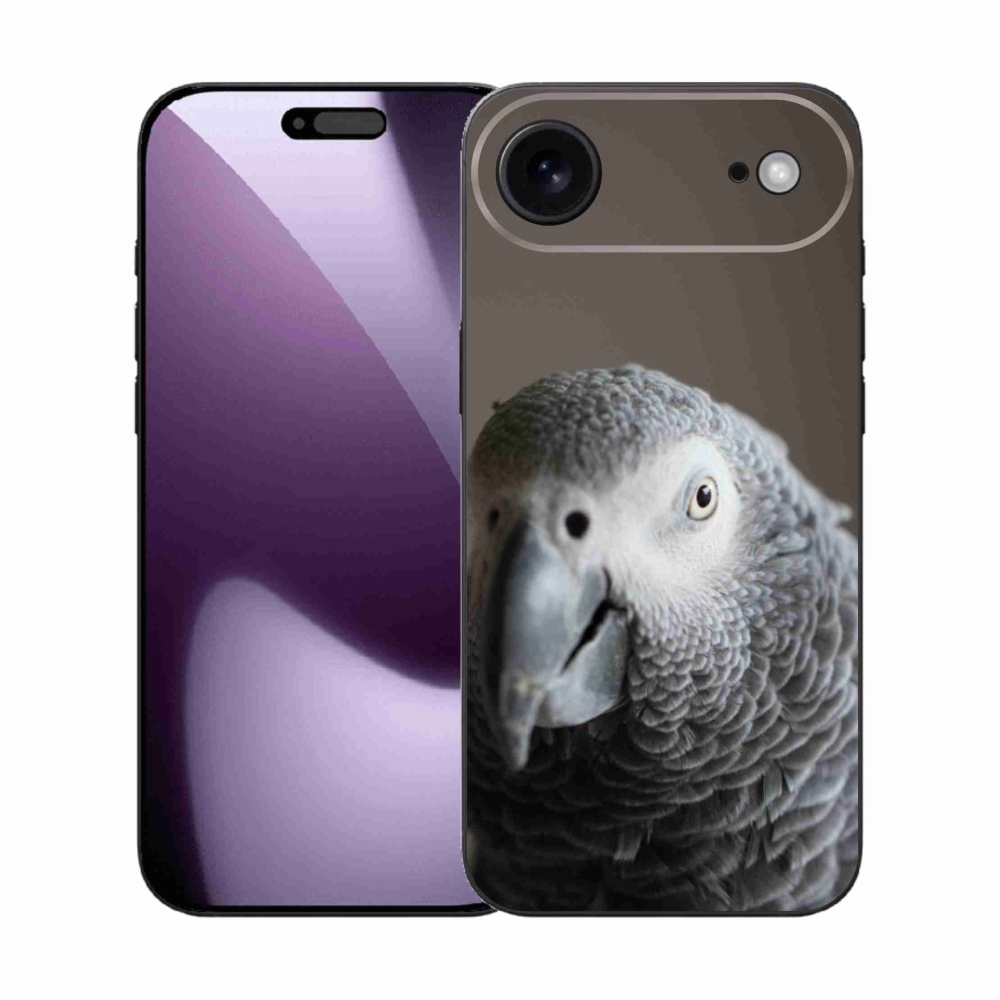 Gelový kryt mmCase na iPhone 17 Air - papoušek žako 2