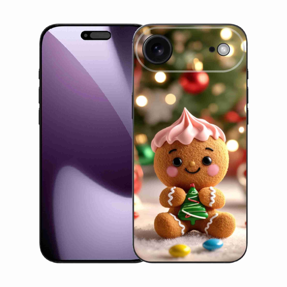 Gelový kryt mmCase na iPhone 17 Air - perníček