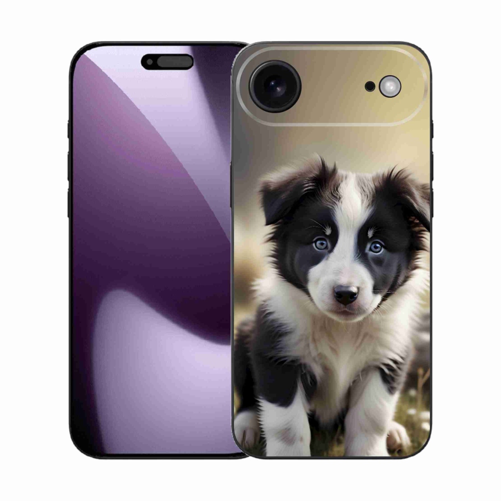 Gelový kryt mmCase na iPhone 17 Air - roztomilá border kolie