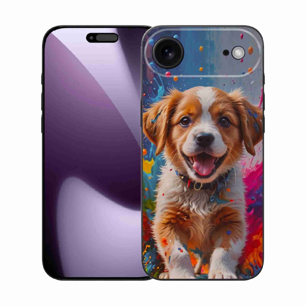 Gelový kryt mmCase na iPhone 17 Air - roztomilé štěně 3