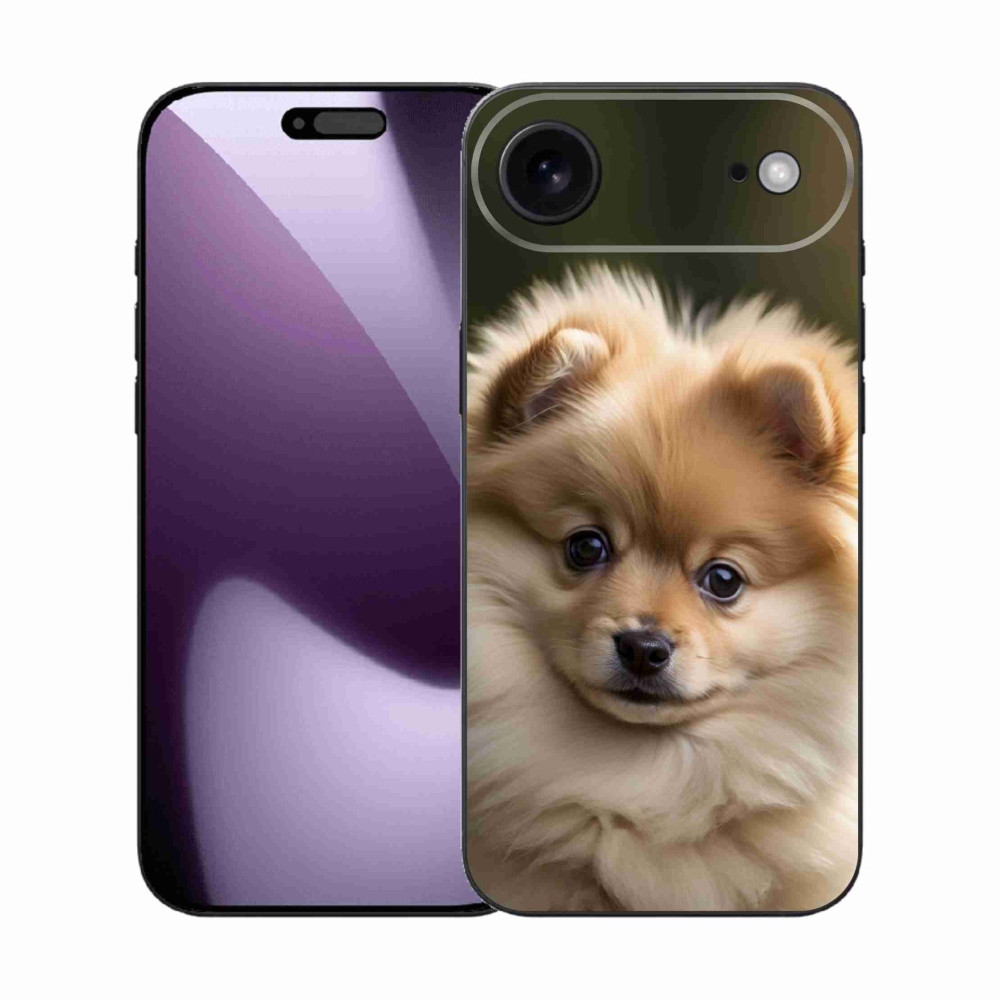 Gelový kryt mmCase na iPhone 17 Air - roztomilý pomeranian 2