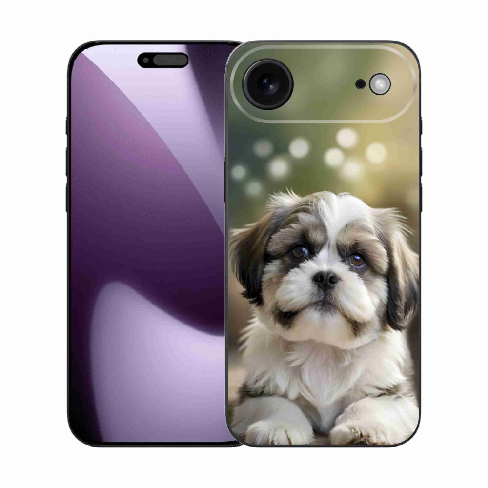 Gelový kryt mmCase na iPhone 17 Air - roztomilý shih-tzu