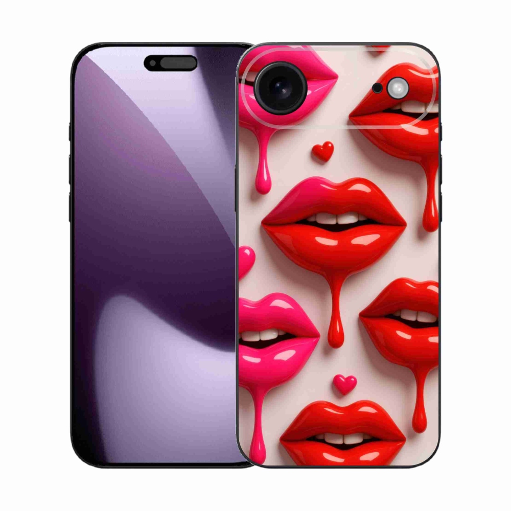 Gelový kryt mmCase na iPhone 17 Air - rty 2