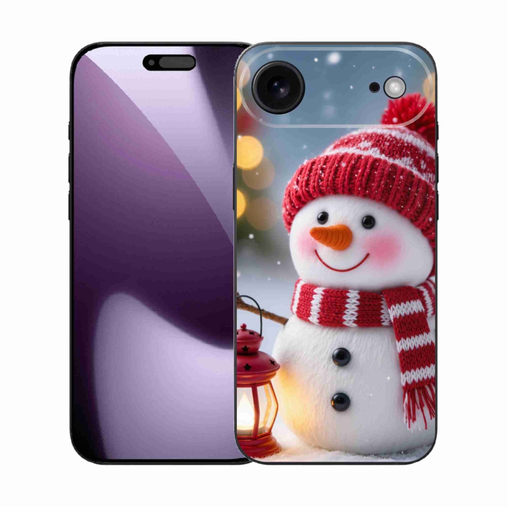 Gelový kryt mmCase na iPhone 17 Air - sněhulák 2