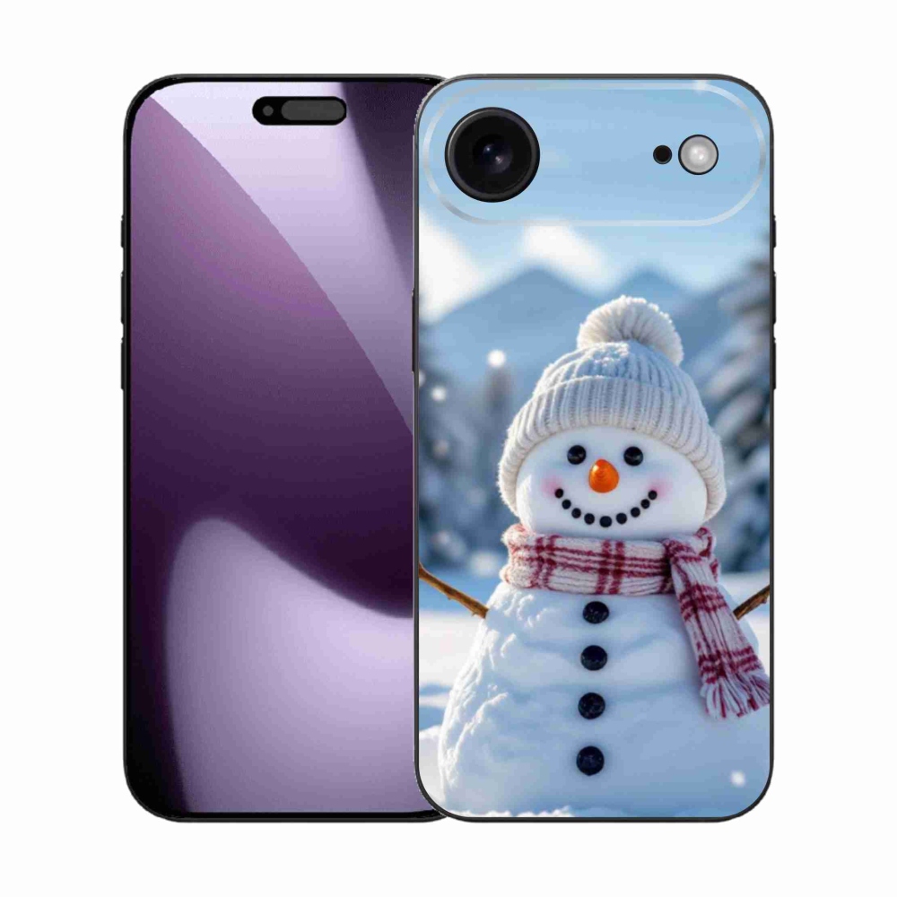 Gelový kryt mmCase na iPhone 17 Air - sněhulák 3