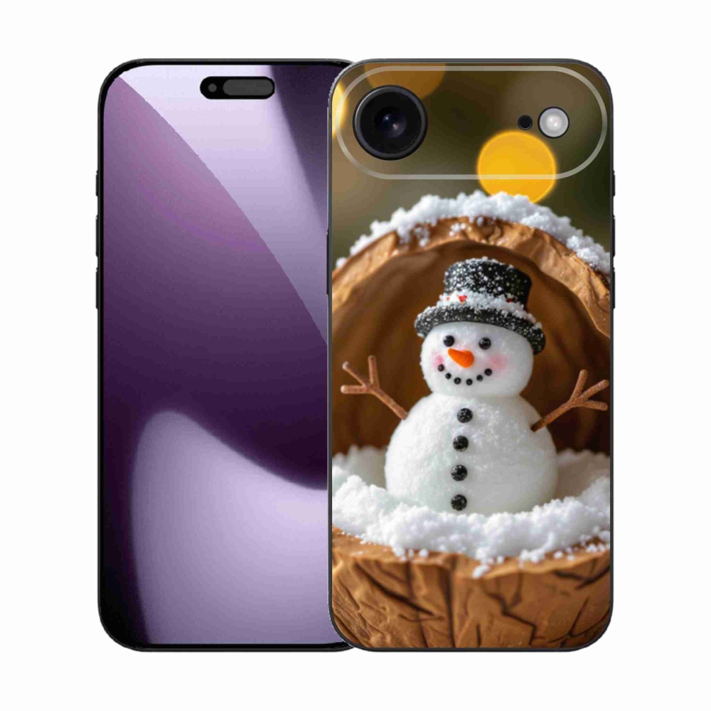 Gelový kryt mmCase na iPhone 17 Air - sněhulák 4