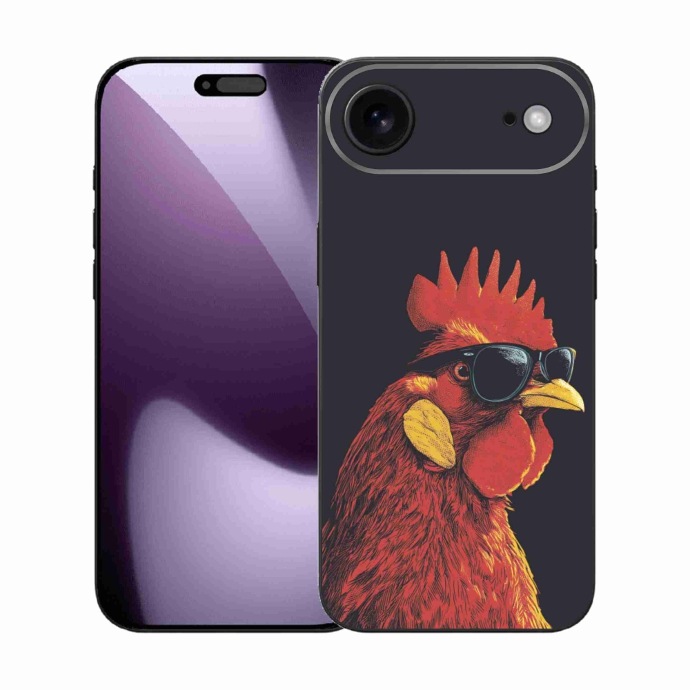 Gelový kryt mmCase na iPhone 17 Air - stylový kohout