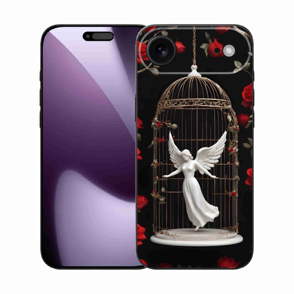 Gelový kryt mmCase na iPhone 17 Air - uvězněný anděl