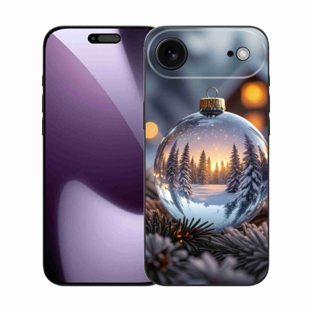 Gelový kryt mmCase na iPhone 17 Air - vánoční ozdoba