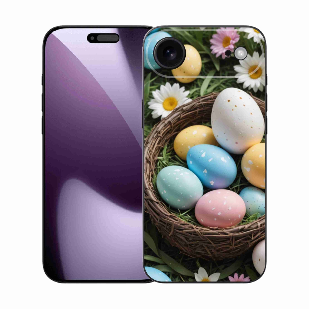 Gelový kryt mmCase na iPhone 17 Air - velikonoční vajíčka 2