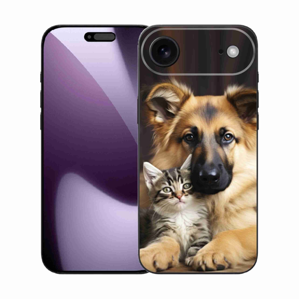 Gelový kryt mmCase na iPhone 17 Air - zvířecí přátelství
