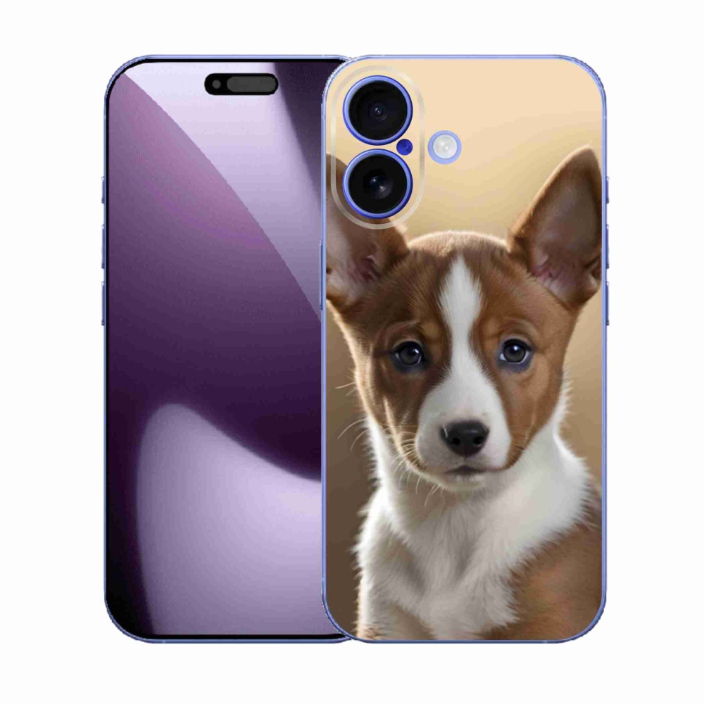Gelový kryt mmCase na iPhone 17 - basenji