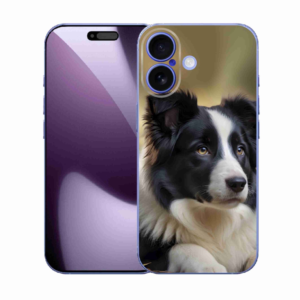 Gelový kryt mmCase na iPhone 17 - border kolie 2