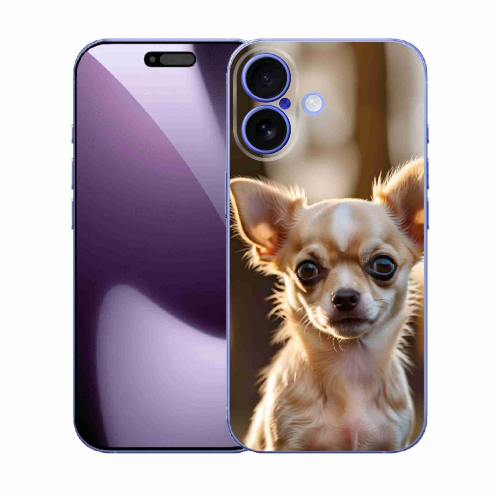 Gelový kryt mmCase na iPhone 17 - čivava 6